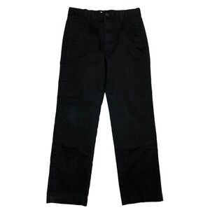 Cat & Jack Kids‎ Boys 10 Chino Pants Straight Leg Adjustable Waist Black